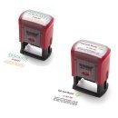 Mehrfarbige Datumsstempel Printy Line Mehrfarbige Datumsstempel Printy Line
